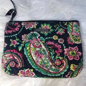 Vera Bradley "Petal Paisley" cosmetic bag